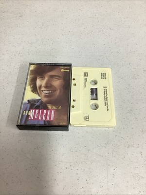 Don McLean The Best Of Cassette tape 1987 EMI L4N 10335 American Pie, Vincent 