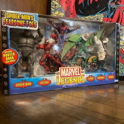 Marvel Legends Toy Biz Spider-Man Fearsome Foes Actionfigur mit ungeöffneter ...