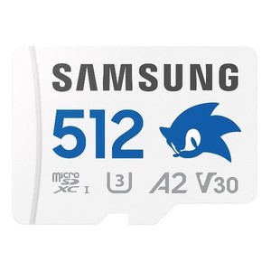 Samsung Memorie MB-MD512SA Sonic PRO Plus Scheda MicroSD per Console Gaming Act