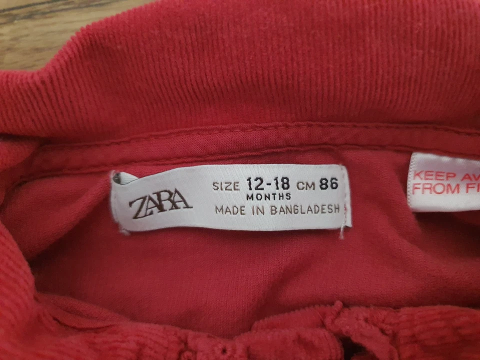 ❤️ZARA Baby Mädchen Kleid Gr. 86❤️ - Bild 3 von 3