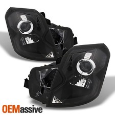 Fit 2003-2007 Cadillac Cts Halogen Type Headlights Black Headlamps Replacement Fit 2003-2007 Cadillac Cts Halogen Type Headlights Black Headlamps Replacement