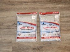 Indera NIP Traditional Long Johns Lot of 2 Size X Large Tops 46-48