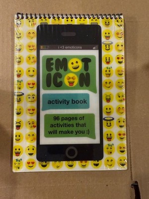 Iscream Emoticon Activity Book Mines Press Pages 96 #8114