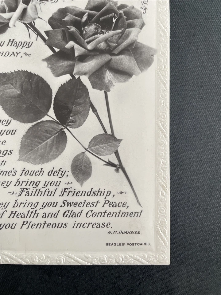 J. Beagles & Co Ltd Postcard, A Greeting On Your Birthday - Image 3 of 4