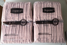 Depend Fresh Protection Adult Incontinence Underwear for Women Small 80ct