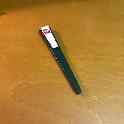 Vintage 7-up Dual Color Red Blue Flat Pen Make It First Class Make It 7UP Rare
