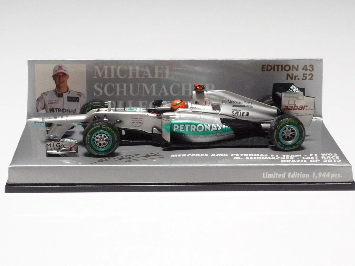 Michael Schumacher Mercedes GP 1:43 压铸配方1 车| eBay