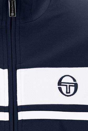 Sergio Tacchini Mens DAMARINDO Full Tracksuit Maritime Blue/Gardenia/Off White - Picture 16 of 23