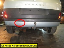 Stoßstange / Stossfänger Hinten Renault Espace 2.0 K Farbe Silber TEB64 Kombi