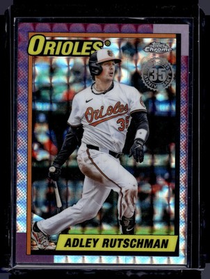 HL-P01 2025 Topps Chrome Topps Baseball Adley Rutschman #90CU-8 Geometric Refr