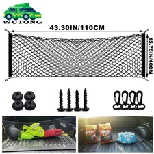 Truck Bed Cargo Net Storage Net Trunk Mesh Organizer Envelope Cargo Net Elastic