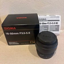 Sigma 18-50Mm F3.5-5.6 Dc Zoom Lens