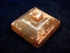 Old Nephrite Jade Stone Carved Sculpture Square Seal Paperweight #03052605 — photo 4