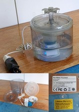 Pet Water Fountain WF080 2,6L superleiser Wasserspender Trinkbrunnen für Haustie