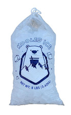 Ice Bags with Drawstring Heavy Duty Commercial Grade 8 Lb Pack 500 
