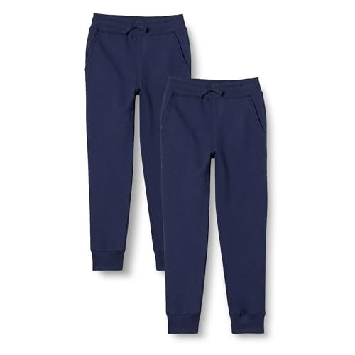 Fleece-Jogginghose Jungen 2Er-Pack Marineblau 5 Jahre Amazon Essentials-image