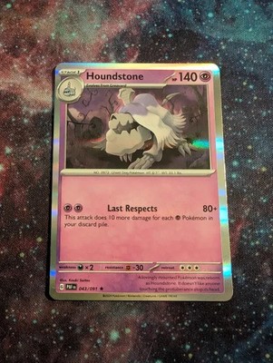 Pokémon TCG Holo Houndstone 43/91