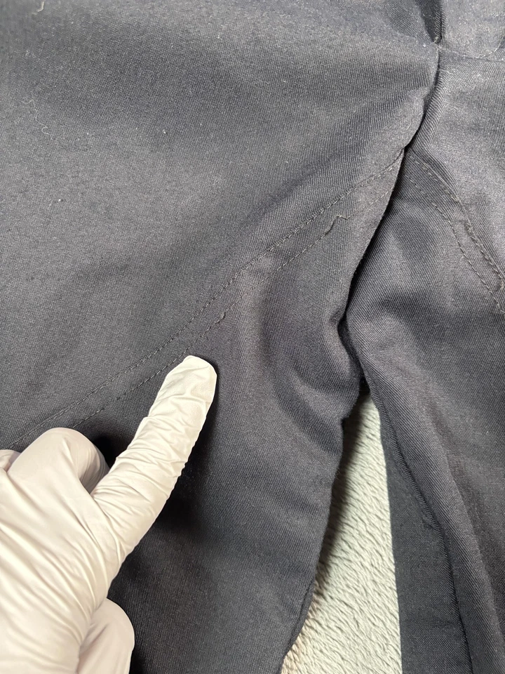 Flying Cross Motorcycle Riding Pants Mens 32 Regular LAPD Navy Zipper Leg USA - Image 4 of 4