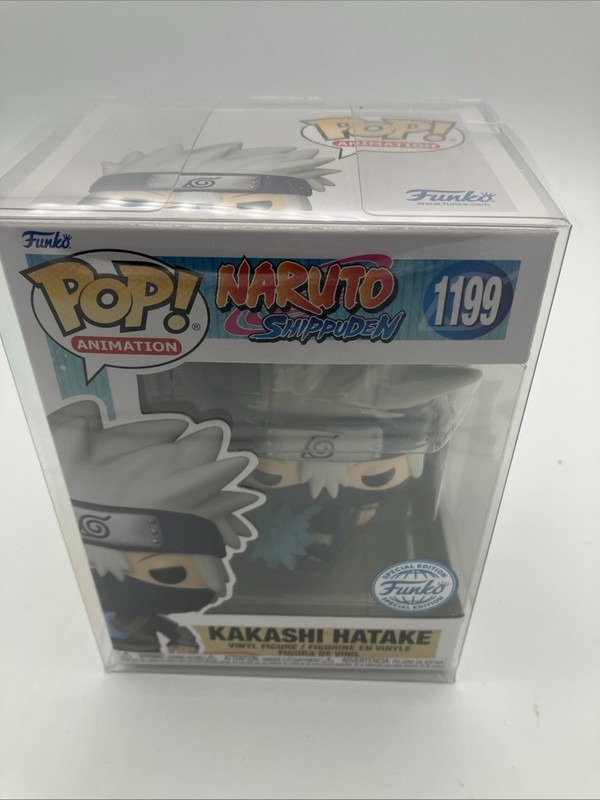 Funko Pop! - KAKASHI HATAKE Naruto Shippuden -Special Edition #1199 W/protector