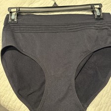 NWT Yummie Heather Thomson 1-Pk Briefs Panties Size Large Black