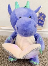 DALTON THE STORY TELLING PURPLE DRAGON Light Up Sound Motion Plush Cuddle Barn