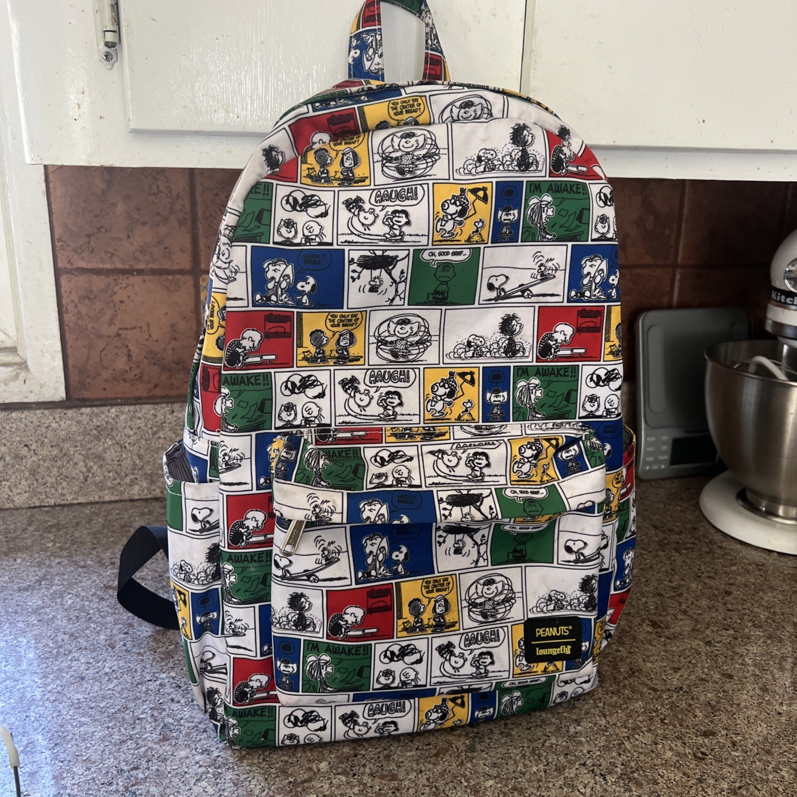 Peanuts (Snoopy) collaboration backpack lounge fl… - image 1