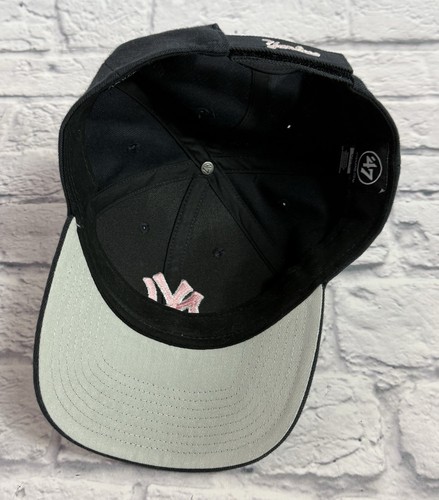 '47 Brand New York Yankees MLB Black/Pink Adjustable Cap Mütze - Top! - Bild 5 von 5