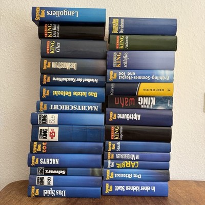 Stephen King Sammlung | 26 gebundene Bücher, 1 Taschenbuch | Sehr guter Zustand