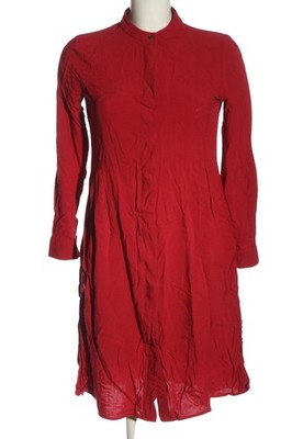 EKA Blusenkleid Damen Kleid Gr. DE 38 rot Casual-Look