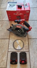 Milwaukee M18CCS55-0 FUEL 165mm Brushless Circular Saw 18V + 2 x Used Batteries
