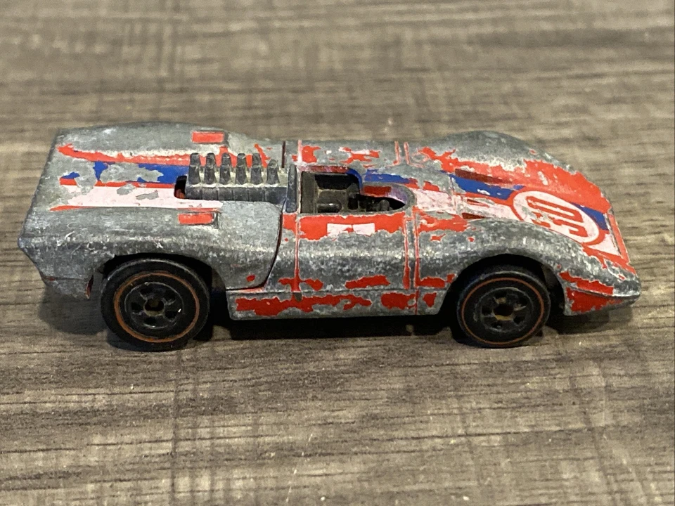 Hot Wheels Redline FERRARI 312P Red Flying Colors Hong Kong SEE PICTURES - Image 4 of 4