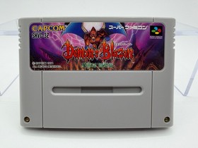 DEMON'S BLAZON / Demon's Crest Super Famicom With Box & Manual US Seller SFC1177