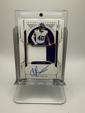 IVAN PACE JR. 2023 NATIONAL TREASURES ROOKIE PATCH RPA RC AUTO /25 HOLO SILVER