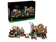 LEGO ICONS 10332 PIAZZA DELLA CITTA' MEDIEVALE NUOVO SIGILLATO