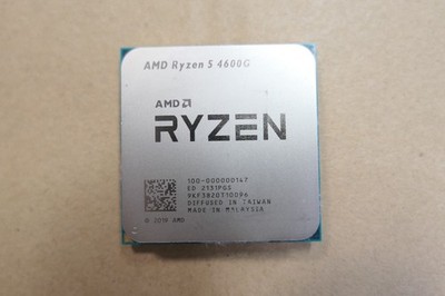 AMD Ryzen 5 4600G - 6-Core 3.7GHz AM4 CPU with Radeon Graphics - Tested''.