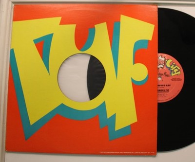 Casanova Fly (Aka Grandmaster Caz) 12  Casanova'S Rap On Tuff City - Vg+ To Vg++