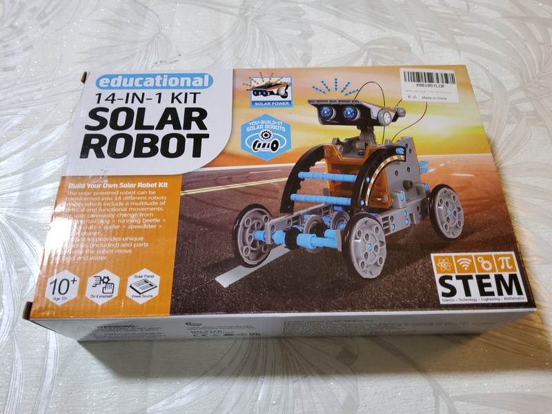 ❤️NEW SEALED❤️Solar Robot STEM Creation Kit 14-in-1 DIY Educational Toy❤️CHEAP❤️