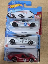 3 x Hot Wheels Ford GT-40 -  New Sealed. 