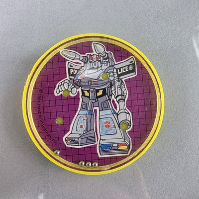 Transformers G1 PROWL Party Favors Ball Puzzle 2.75'' Vintage Unique Hasbro 1984