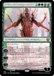 Nissa, Ascended Animist (Phyrexian) Foil - Phyrexia: All Will Be One #327