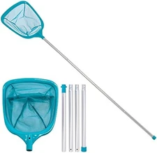 Pool Leaf Skimmer Net with Aluminum Pole
