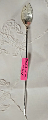 ESSEX HOUSE Circa 1900  11 Grams Sterling    Tiffany & Co Sipping Straw    $149