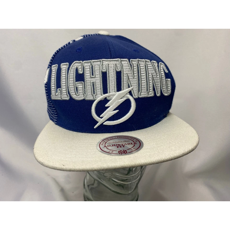 Gorra Tampa Bay Lightning Mitchell & Ness Snapback Foto 2 de 4