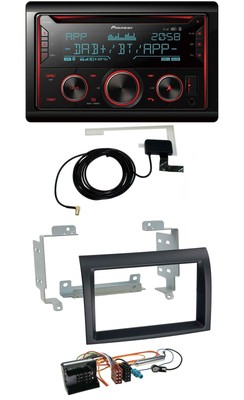 Pioneer 2DIN MP3 DAB USB CD Bluetooth Autoradio für Citroen Jumper Profi 06-11
