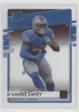 2020 Panini Chronicles Clearly Donruss Rated Rookie D'Andre Swift #RR-DS 7l6