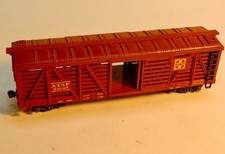 H-O Gauge Varney Santa Fe Cattle Car CC-3 Fro...