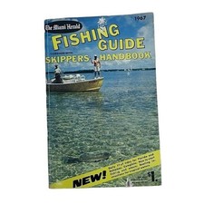 1967 The Miami Herald Fishing Guide Combined Skippers Handbook Antique Vintage