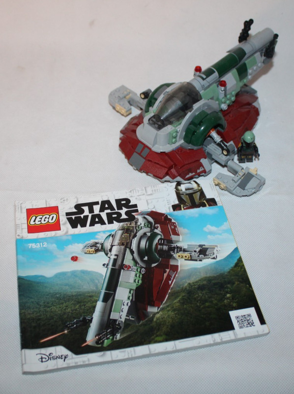 LEGO Star Wars: Boba Fett’s Starship (75312) – Used Incomplete with Manual