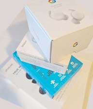 Google Pixel Buds, A-Series, White BONUS: 3 sets of assorted earbuds