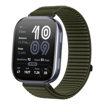 Für Amazfit Bip 6 5 GTR GTS 4 3 2 2e 42/47mm Active 2 Ersatz Nylon Armband Band